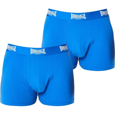 Lonsdale Мъжки боксерки Lonsdale 2 Pack Trunk Mens - Blue