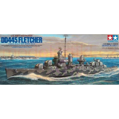 Tamiya DD445 Fletcher U.S. Navy Destroyer 1:350