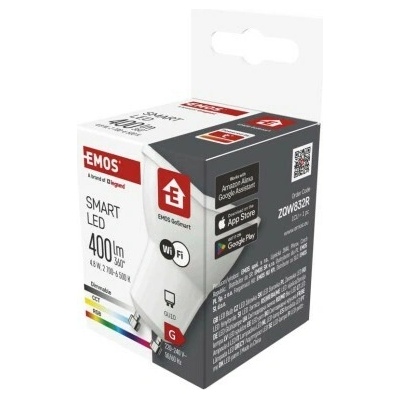 Emos Chytrá LED žárovka GoSmart MR16 GU10 4,8 W 35 W