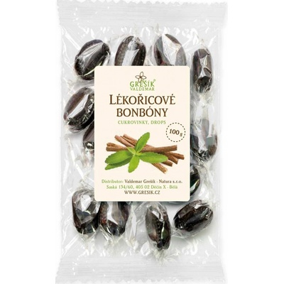 GREŠÍK Sladké drievko cukríky 100 g