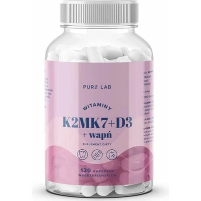 Витамин K2+D3 и Калций 130 капсули | Aura Herbals (14175 AH)