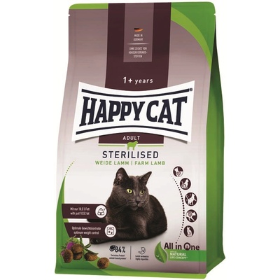 Happy Cat Supreme ADULT Sterilised Weide-Lamm 4 kg