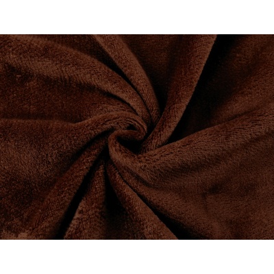 Wellsoft minky obojstranné/flanel zamat fleece Farba: 23 hnedá