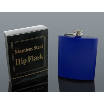 Ploskačka modrá 6Oz. 180 ml