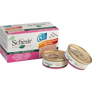 Schesir Multipack пилешки филета с шунка 6 x 50 г