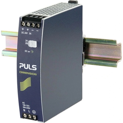 PULS sieťový zdroj na montážnu lištu (DIN lištu), 24 V, 5 A, 120 W, výstupy 1 x