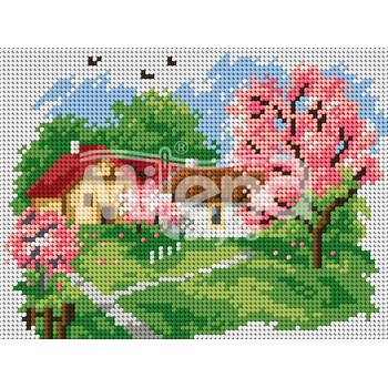 Milena Style Пролет - гоблен с щампа с конци Ariadna