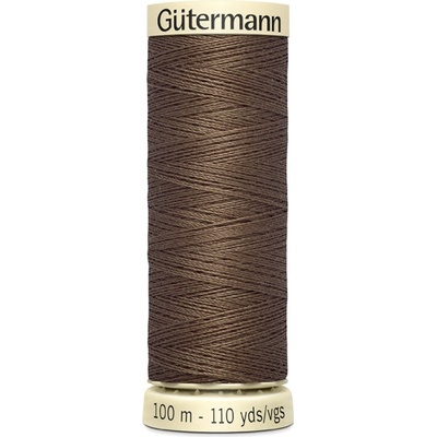 815 Univerzální šicí nit Gütermann 100% PES, hnědá