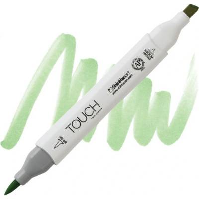 Lihová fixa TOUCH oboustranná Brush & Chisel, Pale green (GY59)