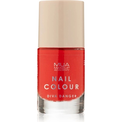 MUA Make Up Academy Nail Colour лак за нокти цвят Diva Danger 10ml