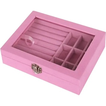 Бижутерка с прозрачен капак /велур/ (К86964)