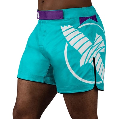 Hayabusa MMA trenky Icon tyrkysové