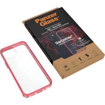 Panzer Гръб PanzerGlass за IPhone 13 mini , ClearCase - Червена рамка (5711724003301)