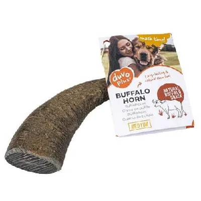DUVO+ Byvolí žuvací roh S 60-100g ( <8kg) 2ks