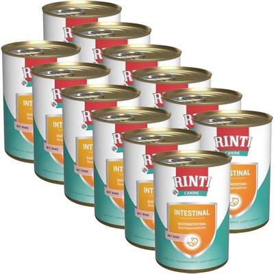 RINTI Консерва RINTI Canine Intestinal говеждо 12 x 400 г