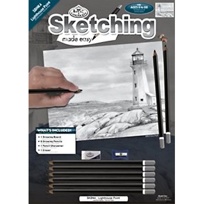 Royal Langnickel Malování skicovacími tužkami Maják