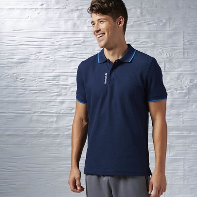 Reebok pánské tričko El Tipped Pique Polo AJ3080