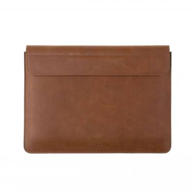 FIXED Калъф за лаптоп Fixed Oxford, Ръчно ушит, Естествена кожа, Магнитно затваряне, Кафяв, За Apple MacBook Pro 16 ", Модели след 2019 (FIXOX2-PRO16-BRW)