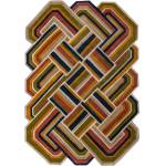 Flair Rugs Ръчно изработен вълнен килим 140x200 cm Lattice Shaped - Flair Rugs (503119381435)