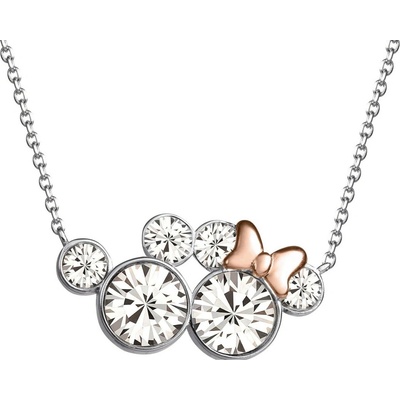 Disney Dětský náhrdelník Mickey a Minnie Mouse NF00440TRWL-16.CS