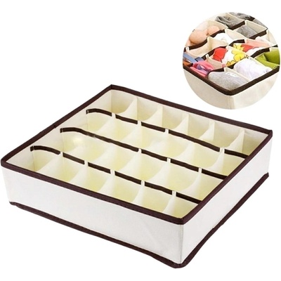 HomePRO AG126F 32x32x10 cm 24 priehradiek béžová
