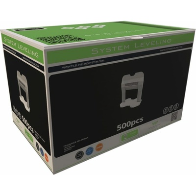 System Leveling nivelačné spony 1 mm