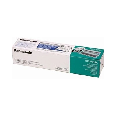 Panasonic originální fólie do faxu KX-FA55A, 2*150s, Panasonic Fax KX-FP 82, 80, 81, 85, 86, 150, 155, KX-FM 90
