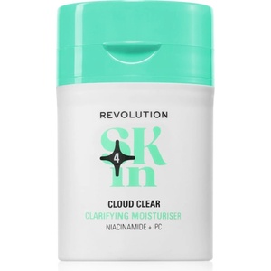Revolution Beauty Clearly Clarify Niacinamide & IPC Clarifying Moisturiser лек подхранващ и хидратиращ дневен крем с ниацинамид 50ml