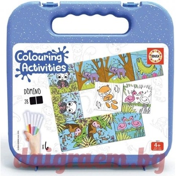 Image 1 of Educa Домино за оцветяване educa 18071 - 28 части (edu18071)