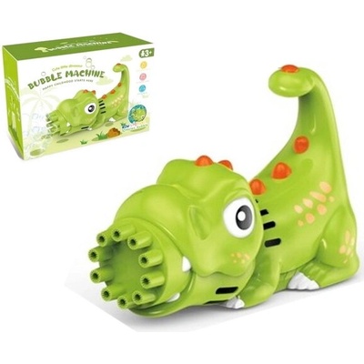 Detský bublifuk dinosaurus s nádobkou na mydlové bubliny