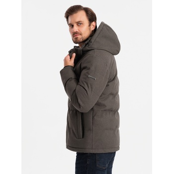 Ombre Clothing Мъжко яке с качулка Ombre Облекло Ombre Clothing | Zelen | МЪЖЕ | S