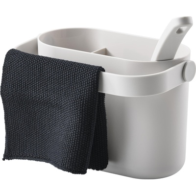 Zone Denmark Органайзер за аксесоари за мивка Circular топло сив 3 части (26735)