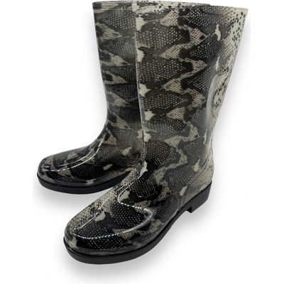 Fashion Dámske šedé čižmy