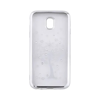 Huawei Силиконов калъф кейс за Huawei Y6 2017 / Y5 2017 Beeyo Diamond Tree silver