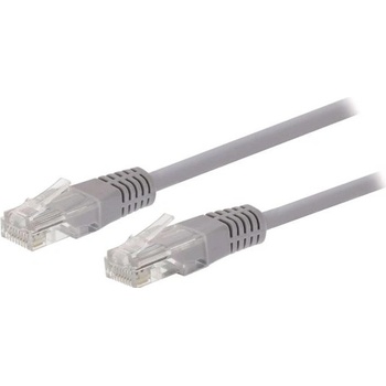 C-Tech CB-PP5-025 Cat5e, UTP, 0,25m, šedý