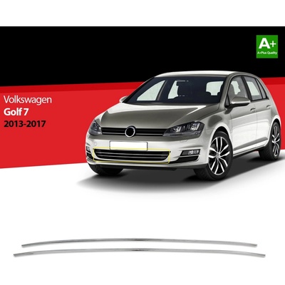 Nerez spodnej lišty chladiča VW Golf 7 2012-2020 2 ks