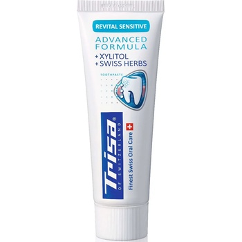 Trisa Паста за зъби Revital Sensitive, Xylitol, 75 ml