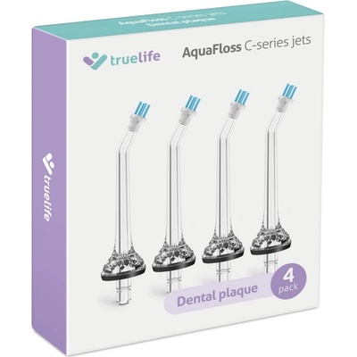 TrueLife AquaFloss C-series Dental Plaque Jet 4 ks – Zbozi.Blesk.cz