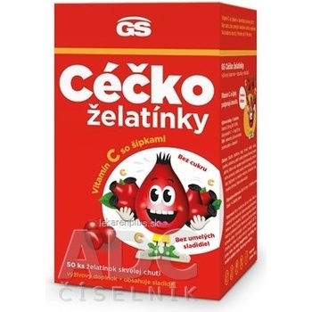GS CÉČKO želatínky 50 ks