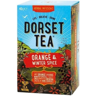 Dorset Tea Pomeranč a zimní koření 20 sáčků
