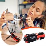 MF LED Screwdriver Комплект отвертки, Мултифункционална отвертка 8 в 1 с LED фенер - MF LED Screwdriver (SN327182327182)
