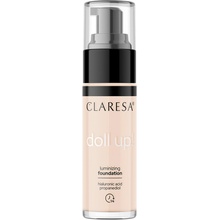 Claresa Doll Up! 03 Light Medium Rozjasňujúci make-up 30 ml