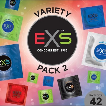 Image 1 of EXS Condoms Variety Pack v2 42 pack