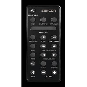 съвместим SENCOR SMC808 - съвместимо дистанционно управление на марката General (SMC808) Дистанционно