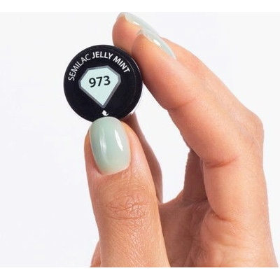 Semilac gél lak 973 Jelly Mint 7 ml