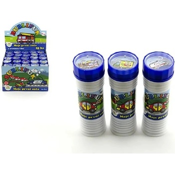 Bublifuk Moje první auta s hrou ve víčku