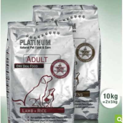 Platinum Natural Adult Duo Lamb & Iberian Pork 2 x 5 kg