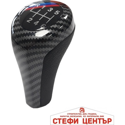 Paolo Топка за скоростен лост съвместима с bmw - 6 скорости - карбон (58373)