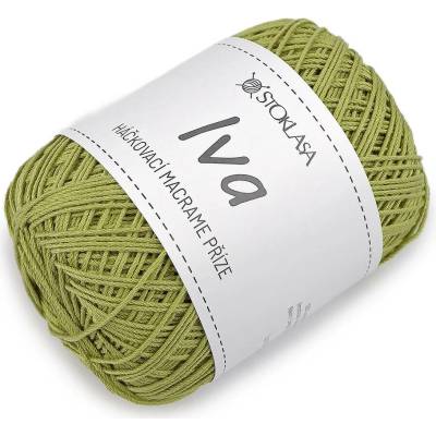 Háčkovací příze macrame Iva na tašky 75 g Varianta: 9 zelená sv., Balení: 1 ks 62467/162714/290327