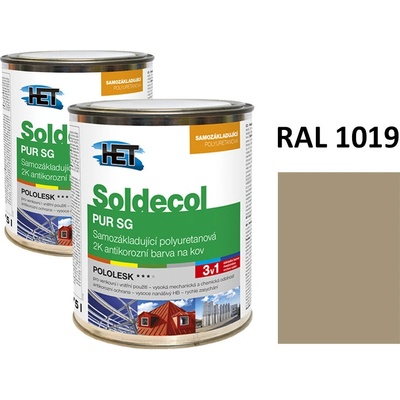 Soldecol PUR SG 0,75L RAL 1019